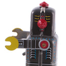 Cool Wind Up Walking Robot MS439 Clockwork Tin Toy with Key Collectible Gift