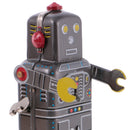 Cool Wind Up Walking Robot MS439 Clockwork Tin Toy with Key Collectible Gift