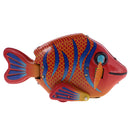 Classic Tin Toy Collectible Happy Fish Clockwork Wind Up Toys for Kid/Child