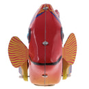 Classic Tin Toy Collectible Happy Fish Clockwork Wind Up Toys for Kid/Child