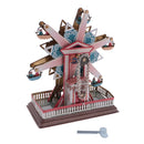 Vintage Wind-up Spining Ferris Wheel Classic Clockwork Tin Toy Adult's Gift