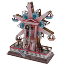 Vintage Wind-up Spining Ferris Wheel Classic Clockwork Tin Toy Adult's Gift