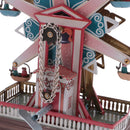 Vintage Wind-up Spining Ferris Wheel Classic Clockwork Tin Toy Adult's Gift