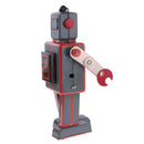 Cool Wind Up Walking Robot Antenna Clockwork Tin Toy w/ Key Collectible Gift