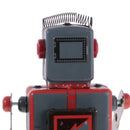 Cool Wind Up Walking Robot Antenna Clockwork Tin Toy w/ Key Collectible Gift