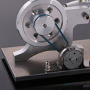Stirling Engine Generator Hot Air Motor Model Educational Toy Kit wi/ LED