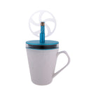 Creative Stirling Engine Model Toy - Flywheel Runs Above A Cup of Hot Water