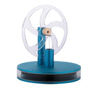 Creative Stirling Engine Model Toy - Flywheel Runs Above A Cup of Hot Water