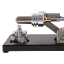 Stirling Engine Generator Hot Air Motor Model Educational Toy Kit with LED