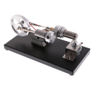 Stirling Engine Generator Hot Air Motor Model Educational Toy Kit with LED