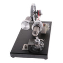 Stirling Engine Generator Hot Air Motor Model Educational Toy Kit with LED