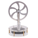 Low Temperature Stirling Engine Model Steam Kids Educational Model Toy Clear