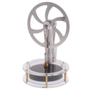 Low Temperature Stirling Engine Model Steam Kids Educational Model Toy Clear