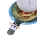 DIY World Map Kid Assemble Earth Globe Geography Learning Toy Handcraft Gift