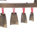 Exquisite Chinese Ancient Classical Bronze Antique Instrument Chime Sculpture Art Craft Collectibles Playset