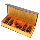 5pcs China Ancient Qinyong Terra Cotta Warriors Figurine Action Figures Collectibles Desktop Ornament Playset Birthday Gift