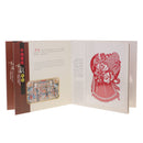 Traditional Chinese Classic Folk Art Folk Art Opera Facial Mask Paper Cut Album Kids Toy Gift Playset