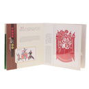 Traditional Chinese Classic Folk Art Folk Art Opera Facial Mask Paper Cut Album Kids Toy Gift Playset