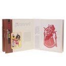 Traditional Chinese Classic Folk Art Folk Art Opera Facial Mask Paper Cut Album Kids Toy Gift Playset