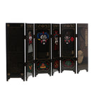 Exquisite Handcraft Wood Paint Small Screen Business Gift Travel Souvenir Collectibles with Box -Opera Facial Mask