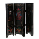 Exquisite Handcraft Wood Paint Small Screen Business Gift Travel Souvenir Collectibles with Box -Opera Facial Mask