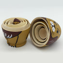 Pack of 5 Pieces Cute Exquisite Hand Painted Lion Wooden Nesting Dolls Animal Matryoshka Russian Doll Gift
