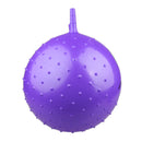 18inch / 45 cm Inflatable Space Hopper Ball Hopping Bouncy Ball Bouncer Hoppity Hop Sit and Bounce Jumping Ball Children's Outdoor Walking Toys Purple