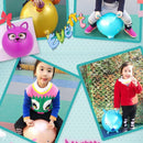 Cartoon Pig Jump Bounce Space Hopper Ball Kids Outdoor Toy Inflatable 18"