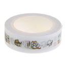 Washi Sticky Tape Journal Making DIY Decorative Collections Cats Images Printed Style Crafts