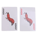 Fashion Playing Cards Poker Set 54 Pieces Family Party Outdoor Games Special Gifts Pipi Shrimp