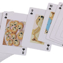 Fashion Playing Cards Poker Set 54 Pieces Family Party Outdoor Games Special Gifts Doge Style