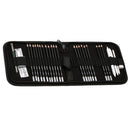 29 Pieces Sketch Pencil Set Charcoal Pencils with Square Zipped 36-holes Bag