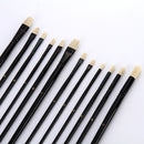 36pcs Paint Brush Artist Brushes Set Roll Up Canvas Bag Painting Supplies