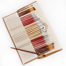 38pcs Paint Brush Artist Brushes Set Roll Up Canvas Bag Painting Supplies