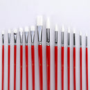 38pcs Paint Brush Artist Brushes Set Roll Up Canvas Bag Painting Supplies