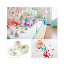 5 Pieces Confetti Clear Latex Helium 12" Balloons Home Party Decoration Wedding Supplies Inflatable Toy