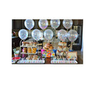 5 Pieces Colorful 18 inch Confetti Filled Latex Helium Balloons Festival Party Birthday Decoration Inflatable Toy