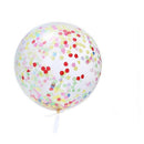 36' 'Large Confetti Balloon Latex Helium Balloon Wedding Birthday Party Decor