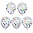 5 PCS 12'' Large Helium Float Balloon Colorful Confetti Balloons Birthday Wedding Party Latex Balloons