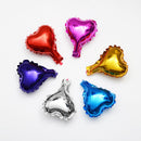 16Pcs Reusable Iridescent Heart Foil Helium Balloons Birthday Wedding Party Home Decor Romantic