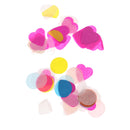 1 Pack 1000 Pieces Multicolor Round Heart Shaped Colorful Confetti Latex Balloon Accessories Party Supplies