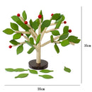 DIY Wood Inserted Tree Assemble Building Blocks Parents Kids Home Interactive Toy Educational Puzzle Green