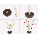 Wood Building Block DIY Inserted Tree Kids Creative Hands-on Toy Family Interactive Games