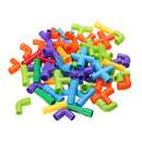 72 Pieces Pipe & Joint Construction Sets Building Blocks Toys for Kids Toddler