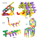 72 Pieces Pipe & Joint Construction Sets Building Blocks Toys for Kids Toddler