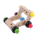 30Pcs Wooden Building Blocks DIY Model Car Kids Construction Puzzle Toy Gift Educational