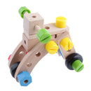 30Pcs Wooden Building Blocks DIY Model Car Kids Construction Puzzle Toy Gift Educational