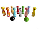 Mini 13 Pieces Creative Cartoon Bowling Set Kids Hands-on Intellectual Development Toy Good Gifts Games