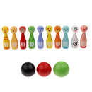 Mini 13 Pieces Creative Cartoon Bowling Set Kids Hands-on Intellectual Development Toy Good Gifts Games