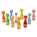 Mini 13 Pieces Creative Cartoon Bowling Set Kids Hands-on Intellectual Development Toy Good Gifts Games